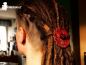 Preview: Dreadlock haargummi, dreadlock zopfgummi, dread haargummi,Haarklammer, dread harschmuck, dread haarklammern, dreadschmuck hochzeit, dreadlocks verschönern, dreadlocks schmücken, Dreadlock kunst, kupferschmuck, hippieschmuck, hippie, goa, goaschmuck, elfen